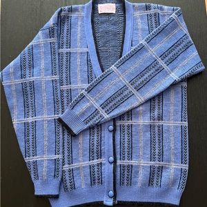 Pendleton Blue Plaid Women's Cardigan